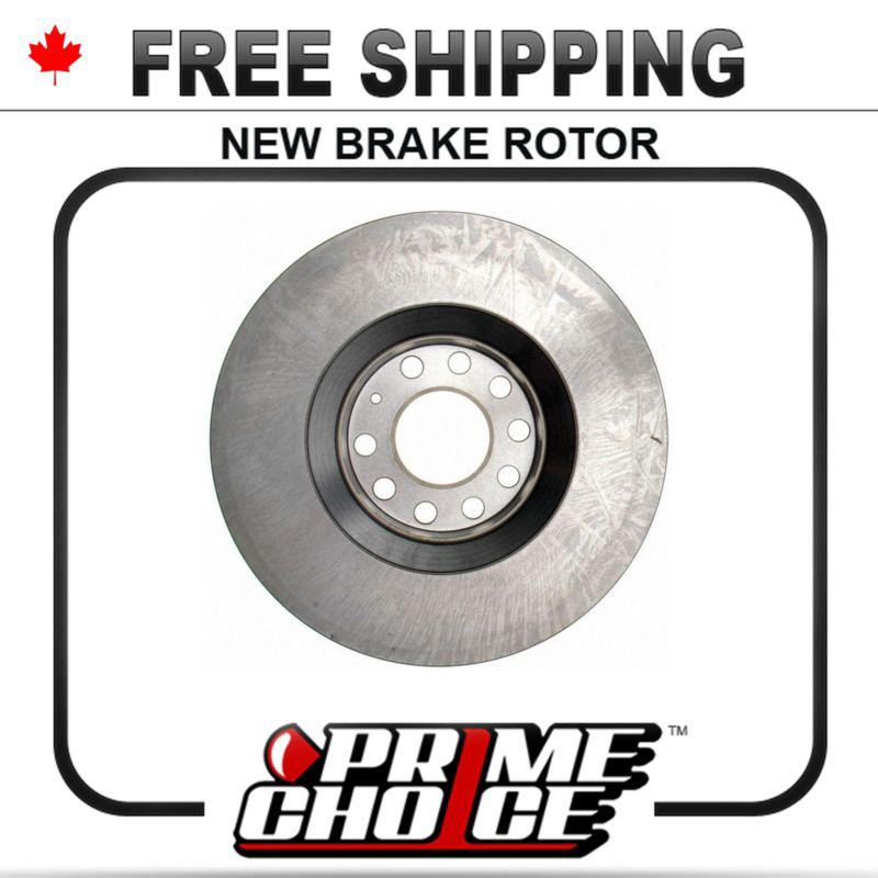 1 premium new disc brake rotor for front fits left driver / right passenger side