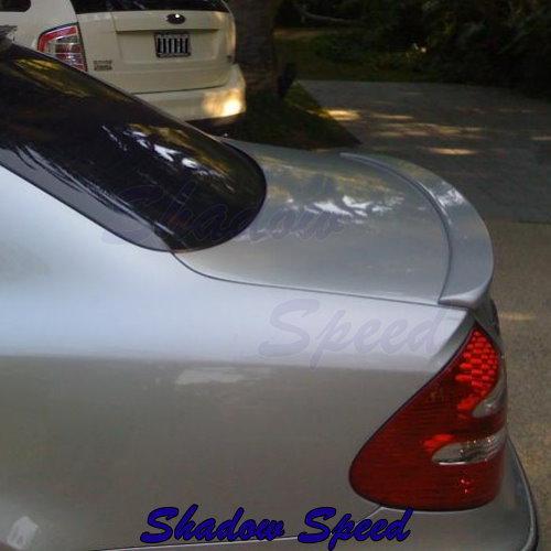 Painted mercedes benz e-class w211 l type rear trunk spoiler 2003~2008 abs 040 ◆