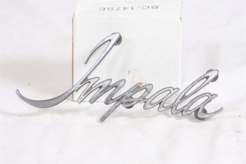 Original chevrolet impala badge