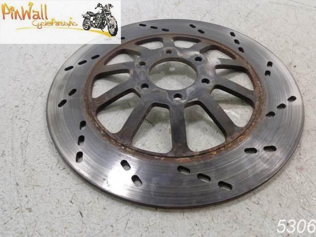 81 suzuki gs550t gs550 550 left front brake disc rotor