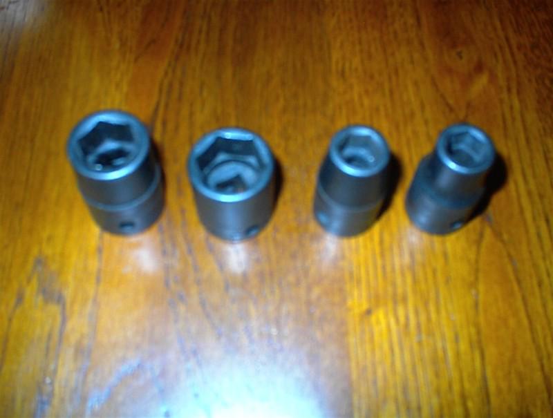 Purchase SnapOn Impact Sockets 1/2" inch & 3/8" Drive (4) 6pt. (2