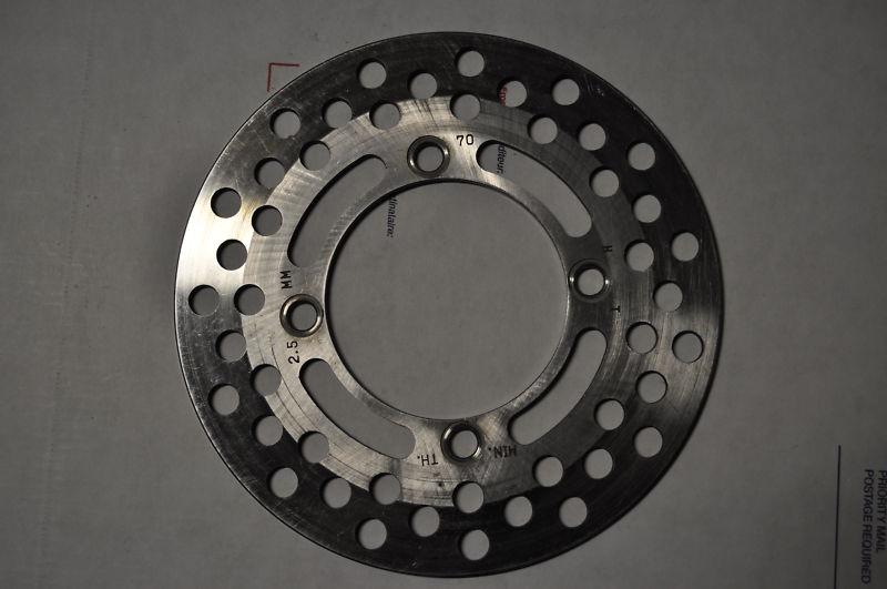 2009 kawasaki kx 65 kx65 front brake rotor disc 2002 to 2013