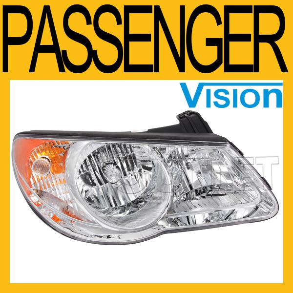 Right head lamp fits 2010 hyundai elantra sedan passenger side headlight assy rh