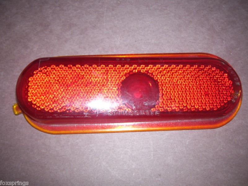 1942-47 olds 98 glass left tail light lens -  guide r32 - 5932911   -  o60