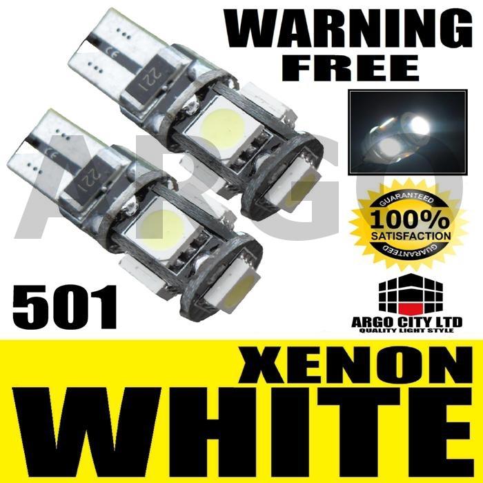 501 5 led white sidelight bulbs jaguar x s type xj xjr