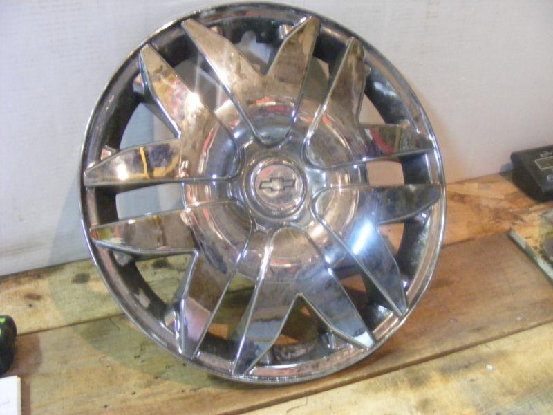 Purchase Chevy Chrome Wheel cover 16" hubcap P/N 41616 in Midland