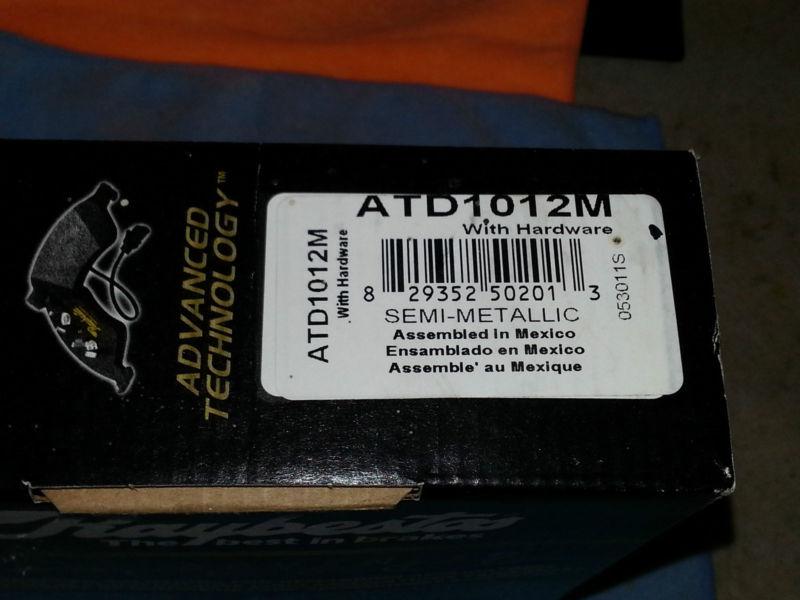 Raybestos advance technology semi-metallic brake pads