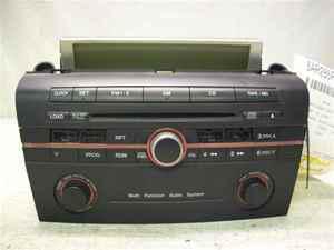 2004 04 mazda 3 radio receiver am fm cd oem