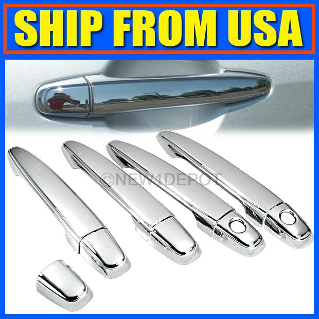 Us chrome door side handle cover trim for toyota highlander lexus rx 330 2008 09