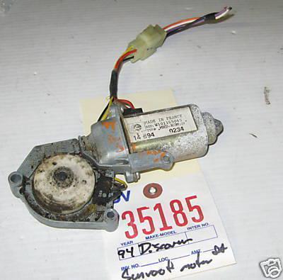 Land rover 94 discovery power sunroof motor 1994