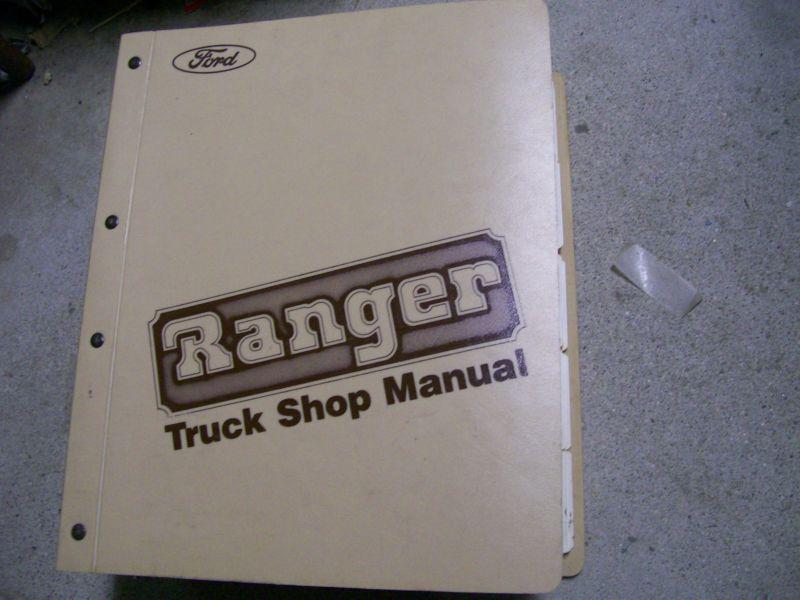 1983 ford ranger truck shop manual large