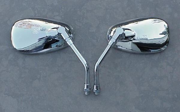 Honda rebel shadow 600 vt 750 vtx 1300 1800 chrome mirrors