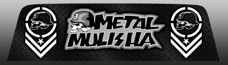 All riders! metal mulisha custom window screen mesh tint - metal mulisha - 8