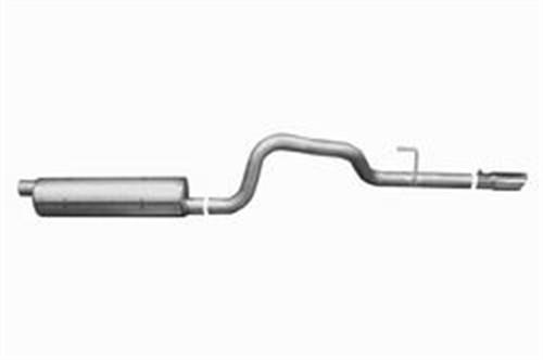 Gibson performance 17805 swept side; single exhaust kit grand cherokee (wj)