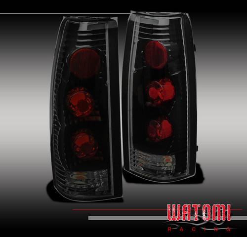 88+ blazer suburban c/k c10 pickup silverado yukon sierra tail light black/smoke