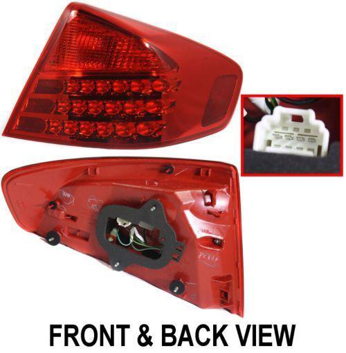 Tail light brake lamp rear assembly passenger's right side rh