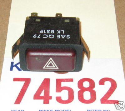 Bmw 86 528 hazard switch 1986 528e