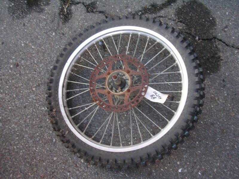 1988 kawasaki kx500 front wheel rim