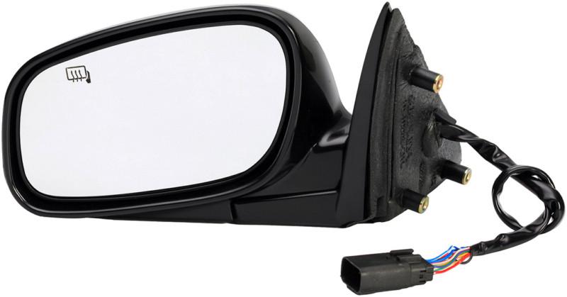 Side view mirror left power, heated, w/o memory, ptm platinum# 1272338