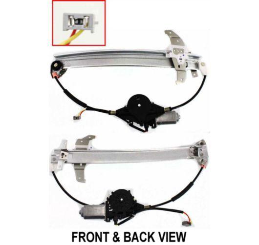 94-97 lincoln town car power window regulator w/motor front lh left driver side