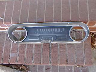 1965 (1966) cadillac speedometer cluster housing with speedometer for dashboard