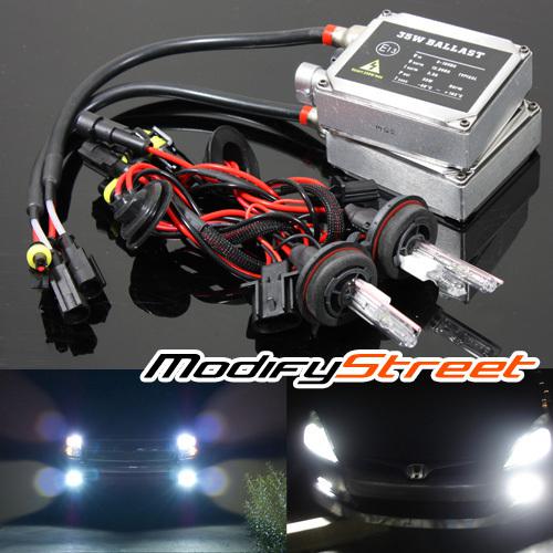 H13/9008 6000k white h13-2 single xenon ac ballast hid low beam headlights kit