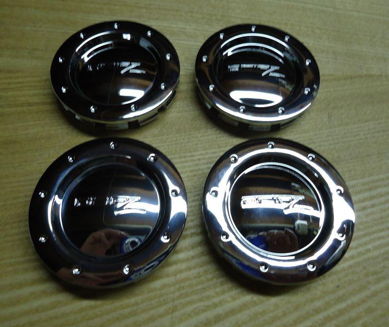 Drifz chrome custom wheel center cap caps (set of 4) p/n 89-9515bc, 51961770f-4