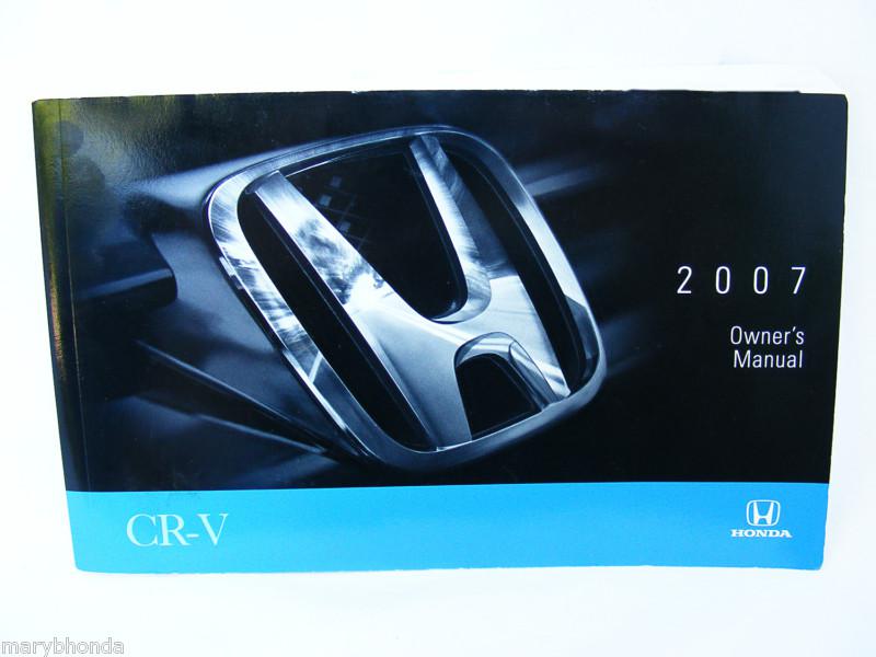 2007 honda cr-v owner's maual complete all models 338+ pages brand new free ship