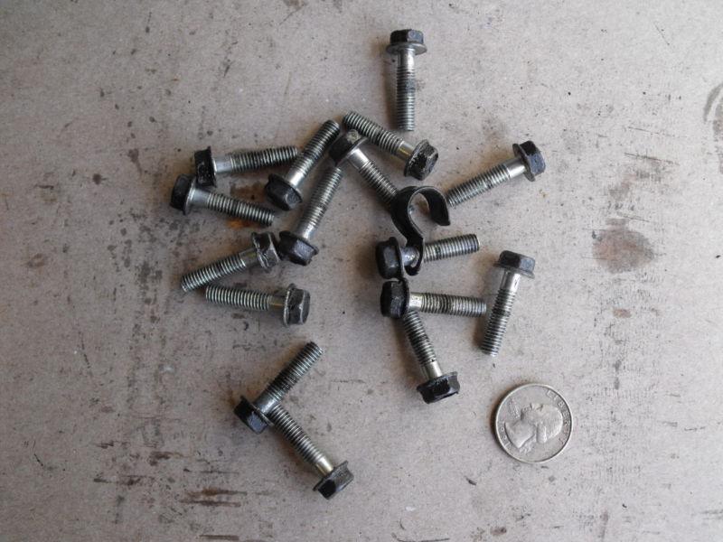 1987-1988  honda cbr1000f hurricane oil pan flange bolts