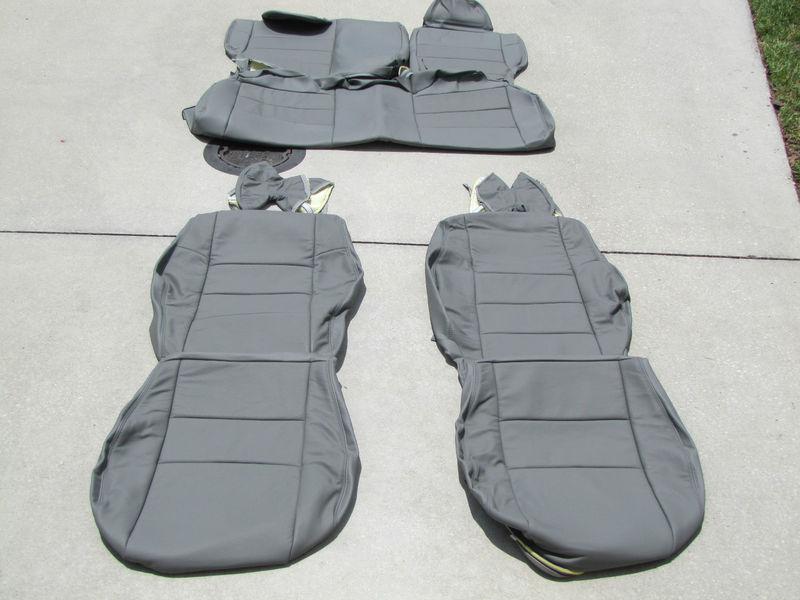 Dodge caliber sxt rt leather seat covers seats 2007 2008 