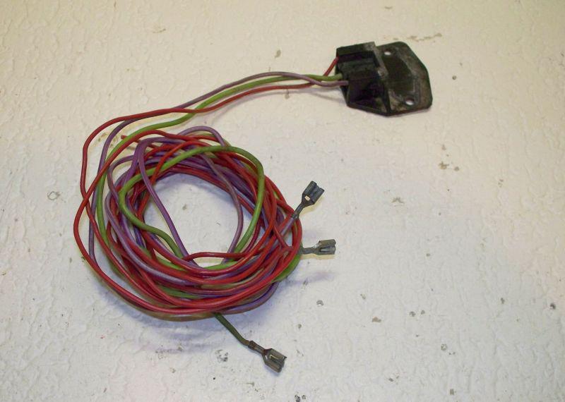 Mopar a body dimmer switch plug end wiring 70 71 72 73 74 75 dart duster demon