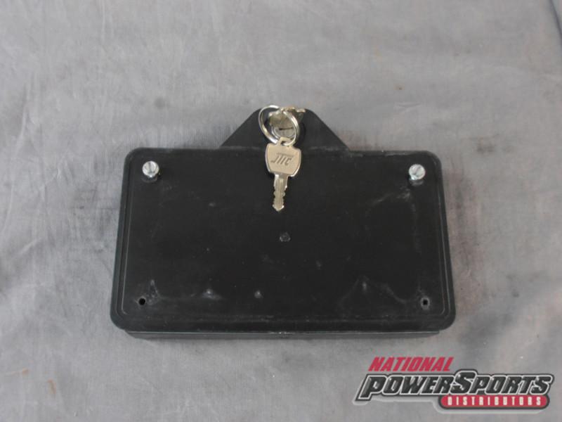 Harley honda yamaha icubed the grifter storage box licence plate holder 101138