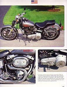 1978 harley davidson fxs motorcycle article - must see !!