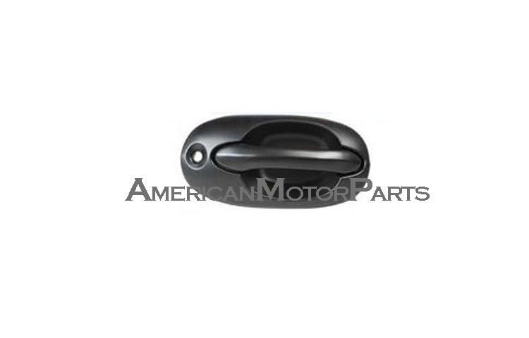 Depo right replacement outside front smooth blk door handle 02-05 kia sedona lx