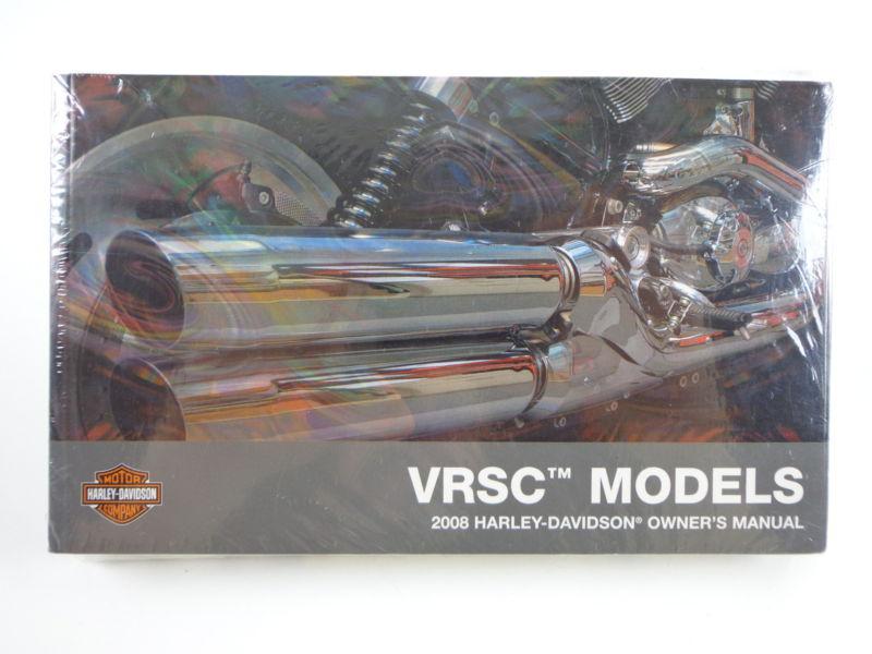 Harley davidson 2008 vrsc models owners manual kit 99687-08d