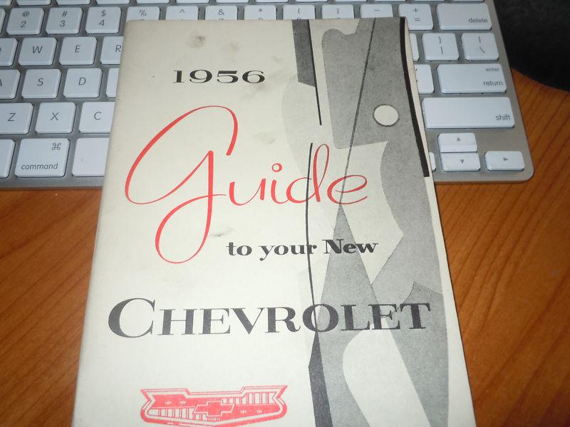 1956 chevy  owener manual