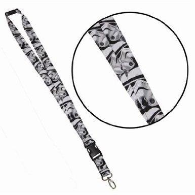 Lanyard with key chain clip - star wars - storm trooper