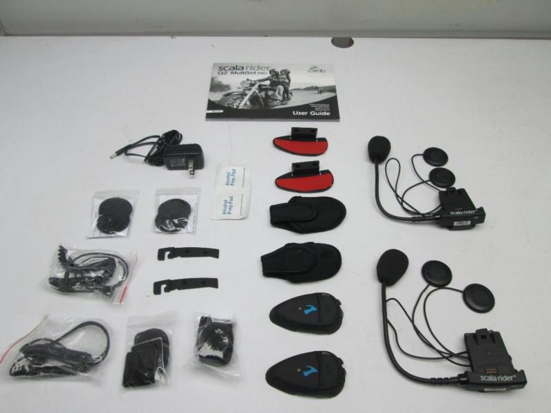 Scala rider-cardo q2 multiset-pro communication system - dual