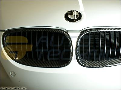 Bmw e60 e61 525i 530i 535i 540i 550i m5 sedan wagon carbon fiber front grille