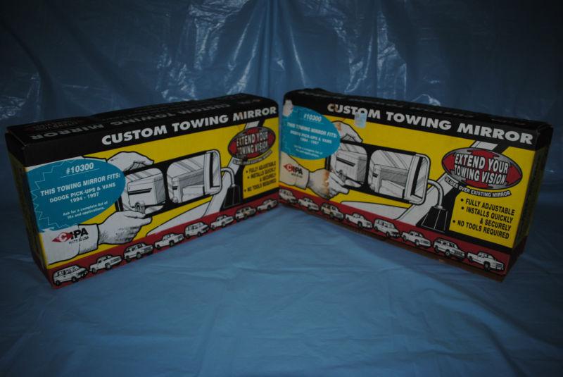 Customtowing mirrors for dodge truck and dodge van 1994-1997 by cipa usa