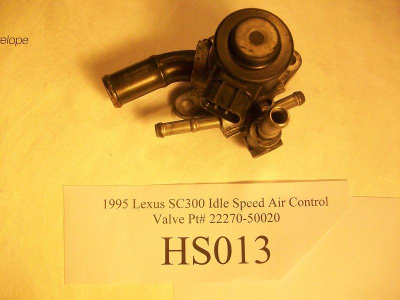 1995 lexus sc300 idle speed air control valve pt# 22270-50020  2227050020 #hs013