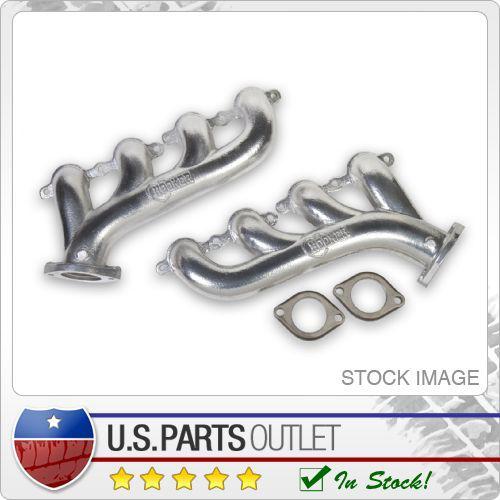 Hooker 8501-1hkr ls cast iron exhaust manifold silver ceramic ls1 ls2 ls3 ls6