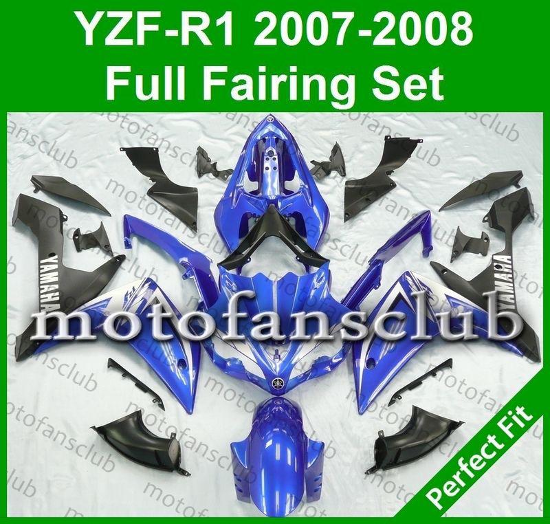 Fit yamaha yzf r1 07 08 yzfr1 2007 2008 1000 fairing bodywork plastics #12 b