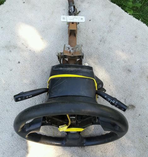 Steering column toyota celica 03 04 05 assy blk with key.