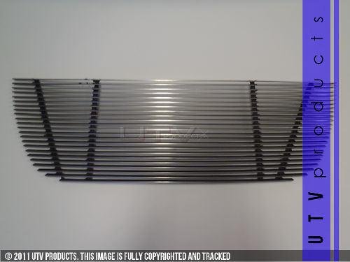 2007 - 2010 gmc yukon / yukon xl / denali upper 1pc chrome billet grille kit