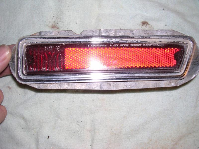 1970-1971 dodge dart/demon right rear marker light assembly