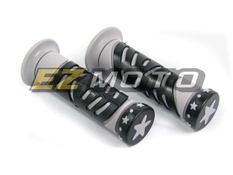 Universal hand grips for 22mm handlebar fazer fz1 fz6 fz8 600 1000 gsxr 750 grey