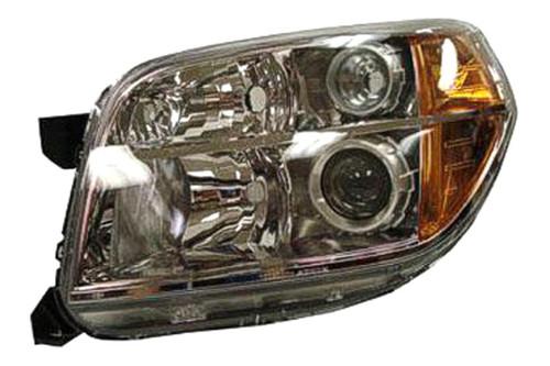 Replace ho2518110c - 06-08 honda pilot front lh headlight lens housing