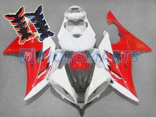 Free tank pad x2! inj fairing kit for yamaha yzf 600 r6 08 09 2010 2011 2012 an