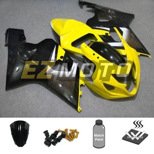 Inj fairing pack with windscreen & bolts for suzuki gsxr 600 750 k4 2004 2005 aq